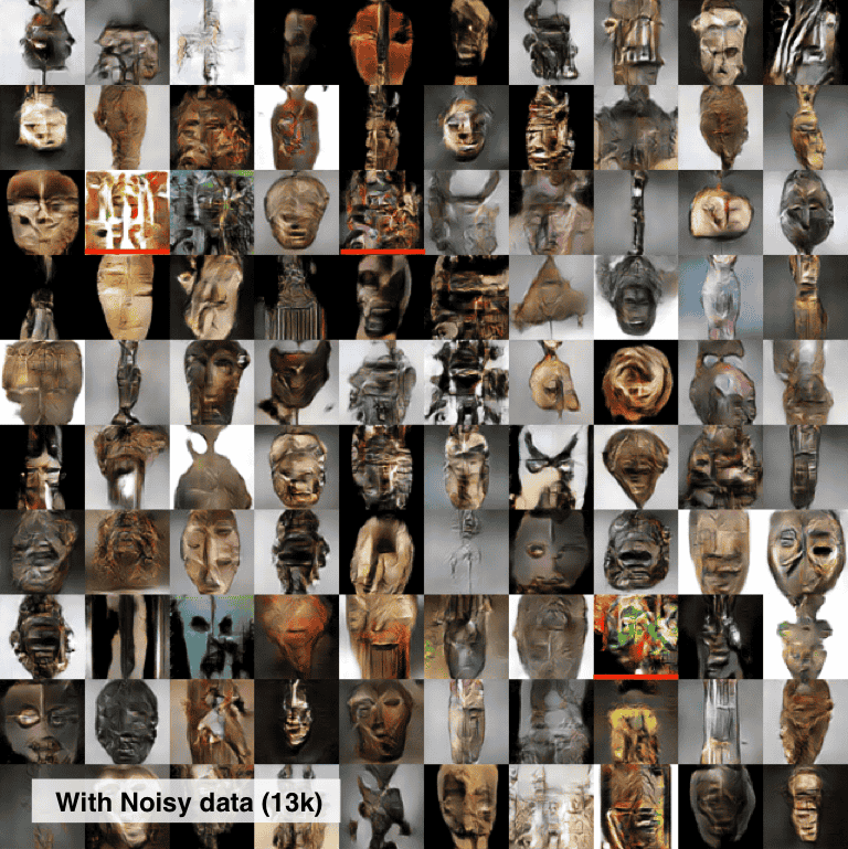 Noisy dataset with 13k images.