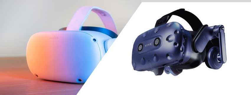 VR Headsets - Oculus Quest, HTC Vive